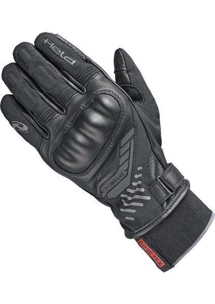 Madoc Gtx Korumalı Motosiklet Eldiveni (Kısa Parmak) Siyah