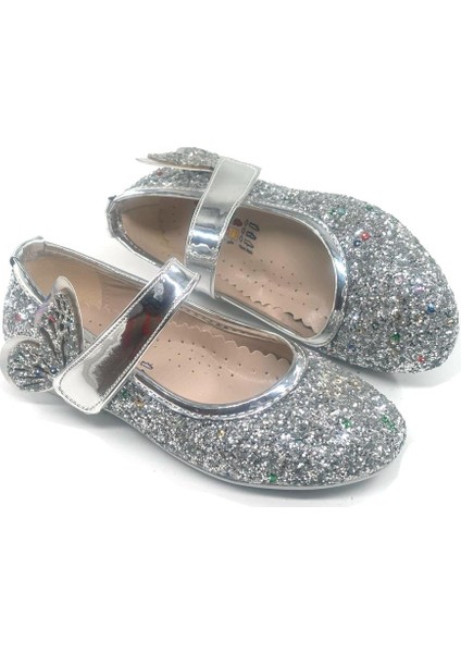 Çok Hafif Çok Rahat Iç Tabanı Ortopedik Kelebek Detaylı Kız Çocuk Babet indirimleri