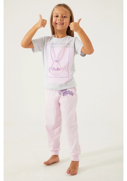 Lisanslı Kız Çocuk Pijama Takımı