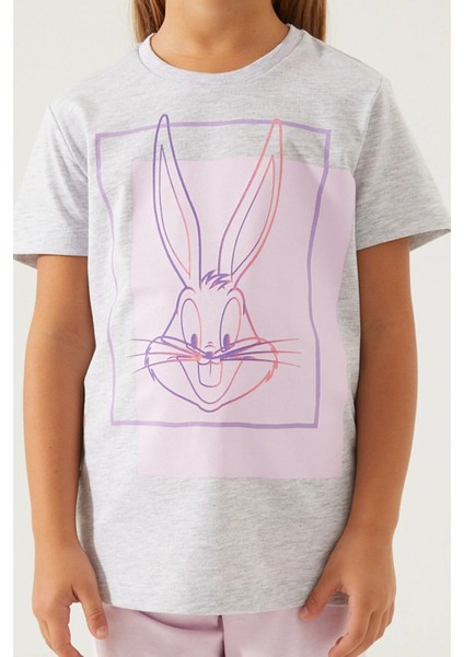 Lisanslı Kız Çocuk Pijama Takımı