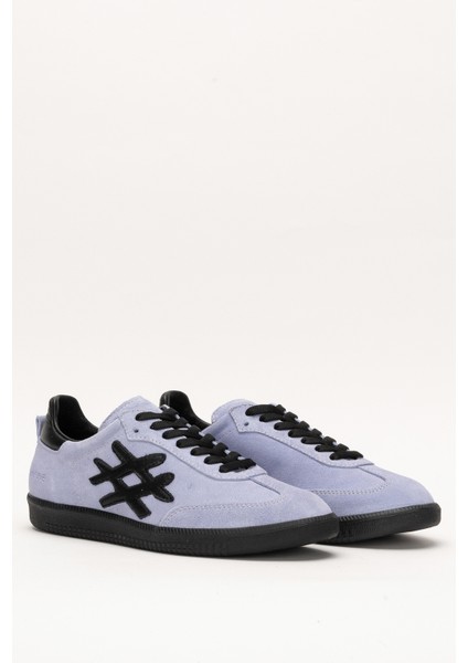 Marine Kadın Günlük Bağcıklı Spor Ayakkabı Gerçek Deri Lila fiyatları