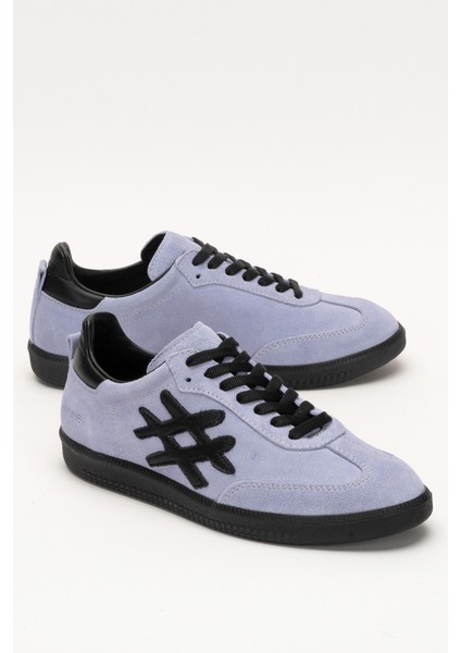 Marine Kadın Günlük Bağcıklı Spor Ayakkabı Gerçek Deri Lila indirimleri