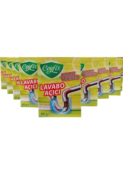 Draın Opener Lavabo Açıcı 40GR 12 Adet
