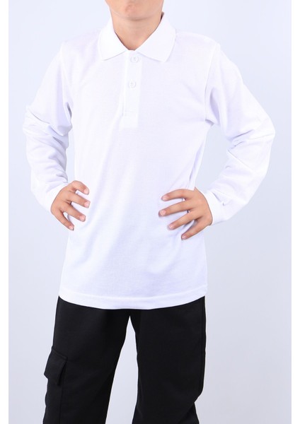 Çocuk Unisex Okul Lakosu Uzun Kollu C16