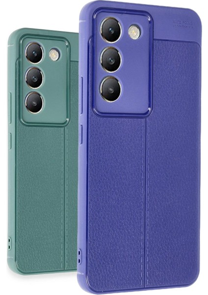 Vivo V30 Lite 4g Kılıf Auto Focus Kapak - Lila Bstmy
