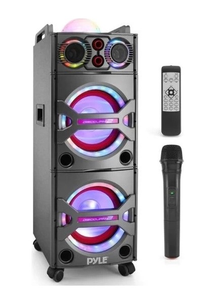 Bluetooth Pa Karaoke Hoparlör Siyah