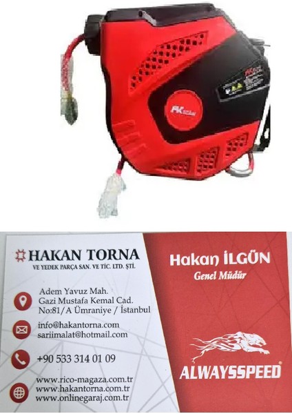 Makaralı Hava Hortumu Kompresör Hortumu 12X16 15 Metre fiyatları