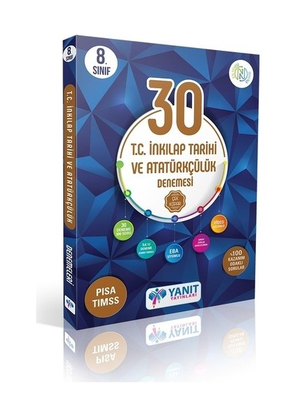 8. Sınıf 30 İnkılap Tar.Deneme Video Çözümlü