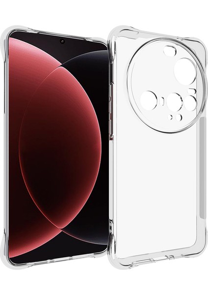 Xiaomi 15 Ultra Dört Köşe Darbeye Dayanıklı Şeffaf Telefon Kılıfı (Yurt Dışından)