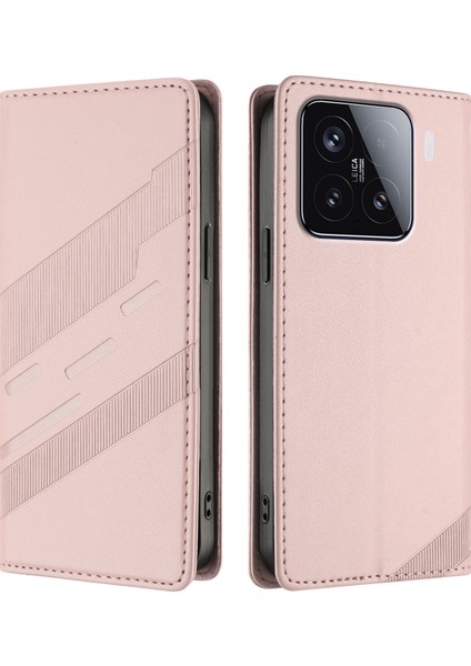 Xiaomi 15 Cüzdan Standı Deri Kılıf Için (Yurt Dışından)