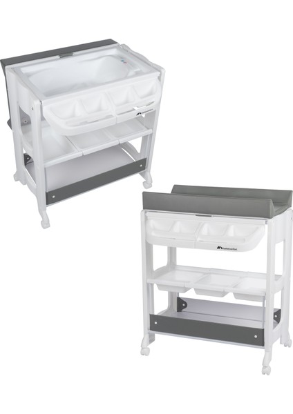 Bebeconfort Rosie Bebek Alt Açma Masası Mineral Grey