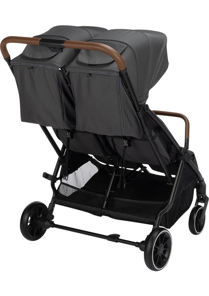 Bebeconfort Mane Tek Elle Katlanılabilen Ikiz Bebek Arabası Mineral Graphite