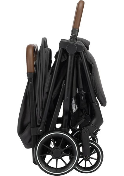 Bebeconfort Mane Tek Elle Katlanılabilen Ikiz Bebek Arabası Mineral Graphite