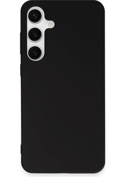 Samsung Galaxy S24 Plus Kılıf First Silikon - Siyah Bstmy