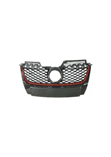 Ön Panjur Kırmızı Çizgili Siyah Golf 5 2004-2009