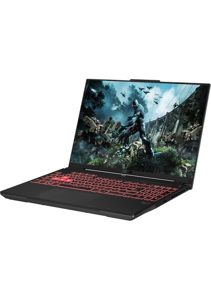 Tuf Gaming A16 Amd Ryzen 5 7535HS 24GB 1tb SSD RTX4050/6GB 140W 16" Fhd+ 144Hz Windows 11 Home Taşınabilir Bilgisayar & Per4 Çanta FA607NURL095P353