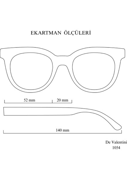 1054 C1 Unisex Polarize Güneş Gözlüğü
