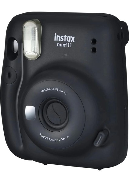 Instax Mini 11 Instant Fotoğraf Makinesi - Siyah Charcoal Grey Camera Only