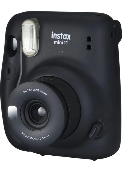 Instax Mini 11 Instant Fotoğraf Makinesi - Siyah Charcoal Grey Camera Only