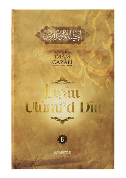 Ihyau Ulumiddin 6.cilt | Imam Gazali