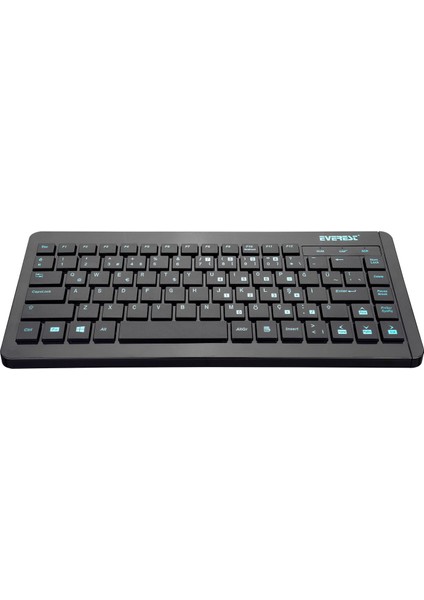 KB-410 Siyah USB Q Mini Klavye