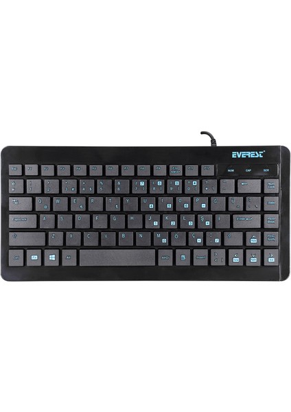 KB-410 Siyah USB Q Mini Klavye