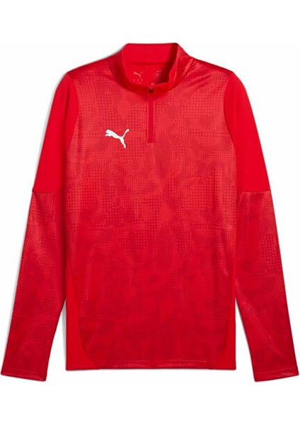 Teamcup Training 1/4 Zip Top Erkek Futbol Uzun Kollu Antrenman Üstü 65916401 Beyaz