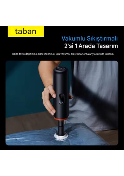 A5 Kablosuz El Süpürgesi – 16000PA Güçlü Emiş, 130W Motor, 30DK Batarya, Type-C Şarjlı Araç Ev Ofis Temizlik Hafif