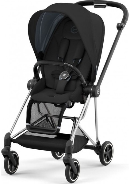 Mios (Chrome Black-Sephia Black) (Ikonik Lüks Bebek Arabası)