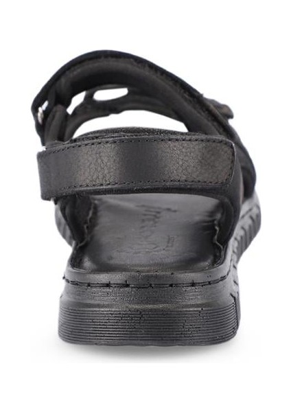 38506-G Arya Siyah Kadın Sandalet modelleri