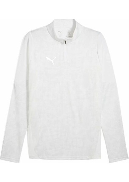 Teamcup Training 1/4 Zip Top Erkek Futbol Uzun Kollu Antrenman Üstü 65916404 Beyaz