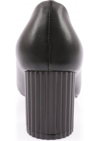 670 Kadın Tokalı Kalın Topuklu Casual Ayakkabı Siyah fırsatları