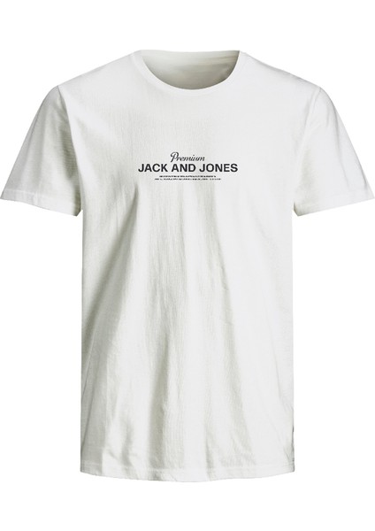Jack Jones Yazı Baskılı Erkek Tişört 12282250