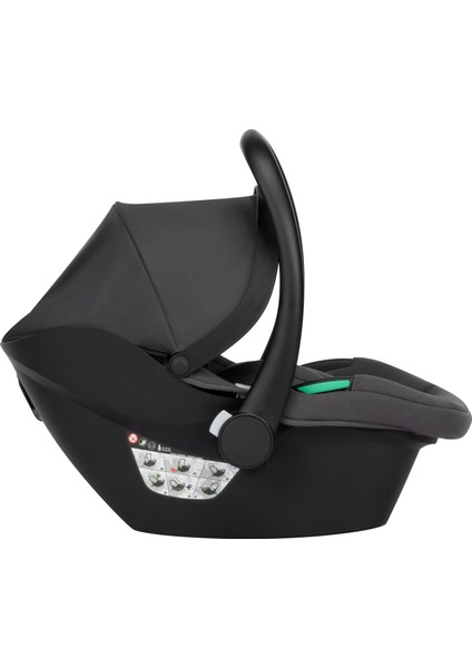 Luvia Trio 3'ü 1 Arada Seyahat Sistem Bebek Arabası Mineral Graphite