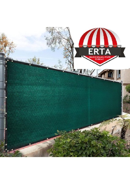 5.5 Metre x 1.5 Metre File Çit Brandası %95 Lik 300 Grm Fitilli Kapsüllü