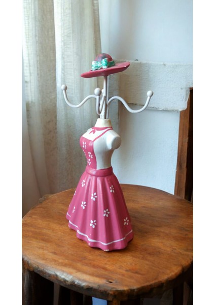Vintage Dekoratif Bayan Takılık & 20 cm