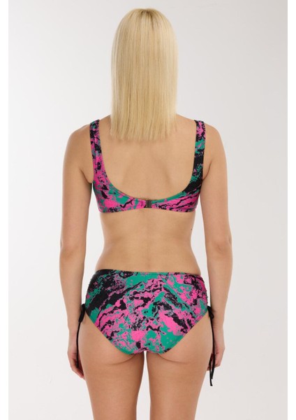 4676 Yeşil Pembe Bikini Takımı fırsatları