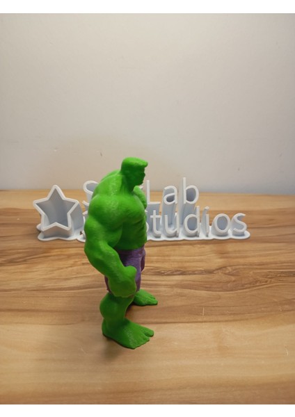 STARLAB3DSTUDIOS Hulk Karakteri Figür Oyuncak