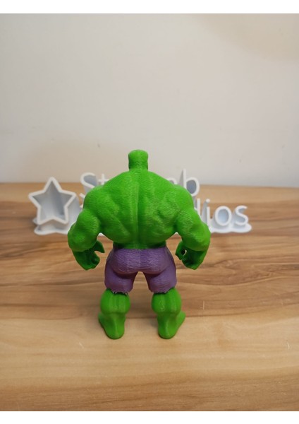 STARLAB3DSTUDIOS Hulk Karakteri Figür Oyuncak