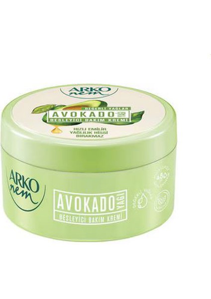 Ar Ko Nem Değerli Yağlar El ve Vücut Krem Avokado 150 ml