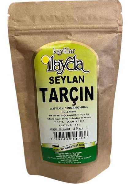 Seylan Tarcını 25 gr modelleri