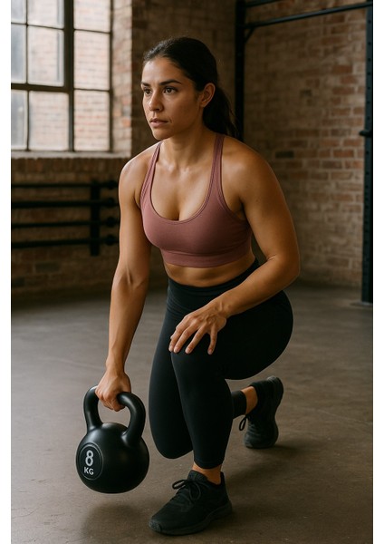 Ckspor 8 kg Kettlebell Çaydanlık Tipi Dambıl Ağırlık CKS203 modelleri