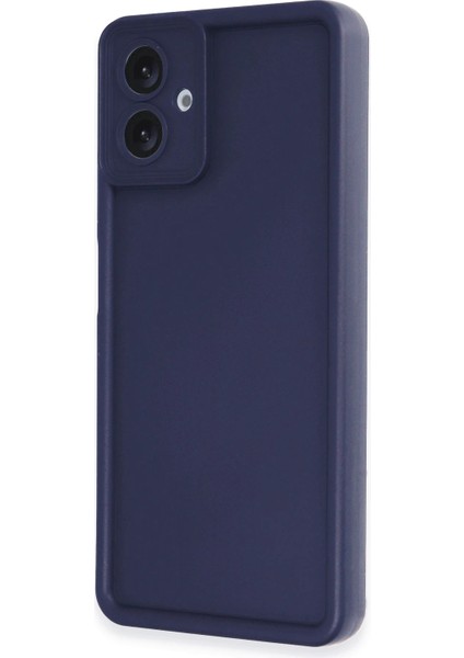 Samsung Galaxy A06 Kılıf Viera Silikon - Lacivert Bstmy