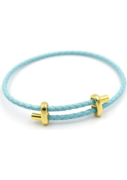 Deri Hasır Bileklik - Turkuaz fiyatları