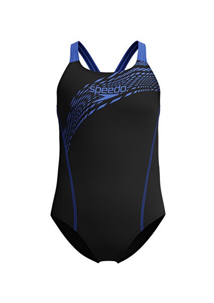 Speedo Medley Logo Mdlt Jf Blue Çocuk Yüzme Mayosu 8-1345818373 Mavi modelleri