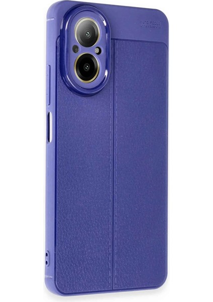 Realme 12 Lite Kılıf Auto Focus Kapak - Lacivert Bstmy