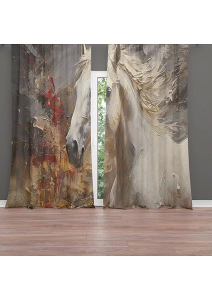 3D Baskılı Fon Perde 629