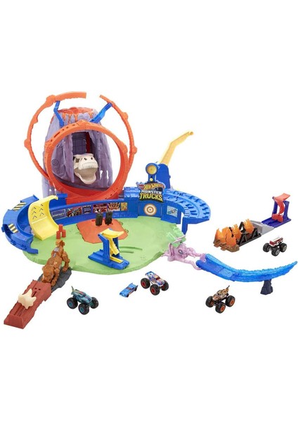 Hotwheels Monster Trucks Volkanik Alanda Macera Oyun Seti GYL14