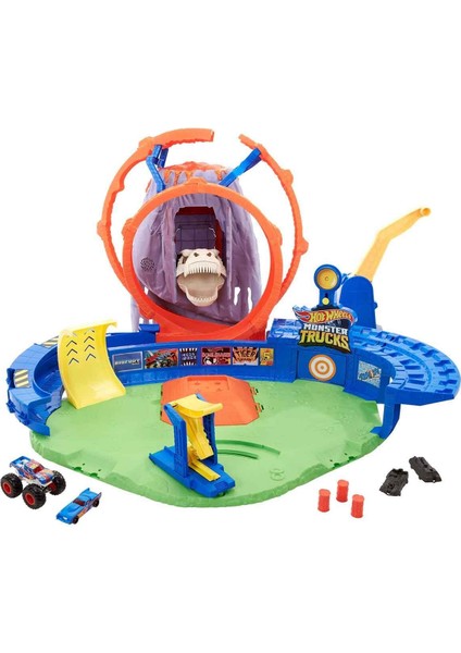 Hotwheels Monster Trucks Volkanik Alanda Macera Oyun Seti GYL14