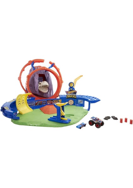 Hotwheels Monster Trucks Volkanik Alanda Macera Oyun Seti GYL14